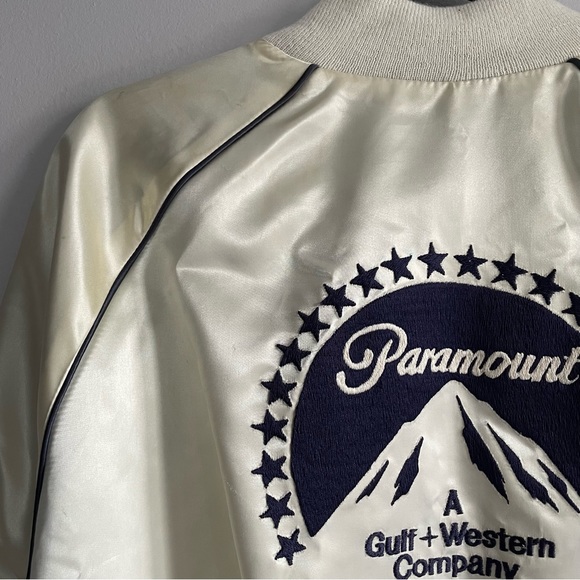 Vintage Satin Paramount Pictures Jacket. - Picture 2 of 8